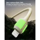 Joyroom S-A53 USB-C - Lightning Kábel - 2m 30W Fluoreszkáló - Bézs