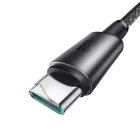 Joyroom USB-A - USB-C S-A50 Unlimited Kábel Mágneses Kábelrendezővel - 1.2m 3A - Szürke