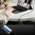 Joyroom S-A50 USB-C - Lightning Unlimited Kábel Mágneses Kábelrendezővel - 1.2m 60W - Szürke