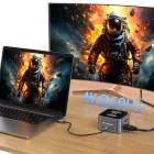 Wozinsky 12in1 USB-C Hub Vezeték Nélküli Töltővel - Szürke