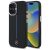 iPhone 16 Tok - Mercedes Silicone Blue Stripe MagSafe - Fekete