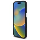 iPhone 16 Tok - Mercedes Silicone Blue Stripe MagSafe - Fekete