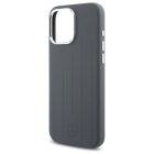 iPhone 16 Pro Max Tok - Mercedes Silicone Vertical Tonal Stripes MagSafe - Szürke