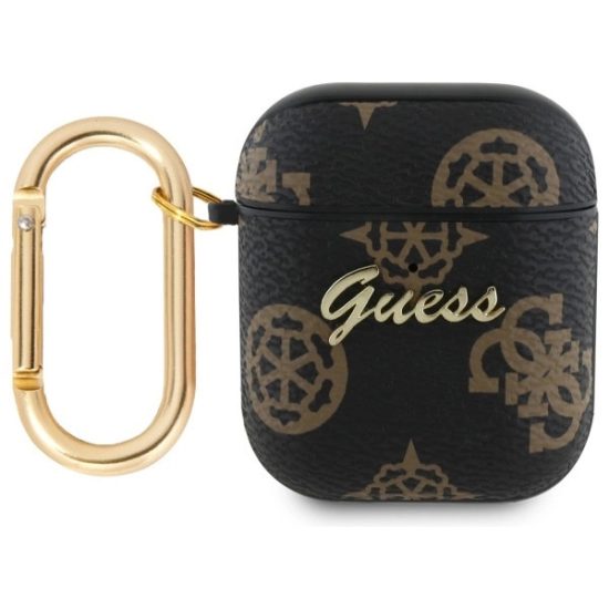 AirPods 1 / 2 Tok - Guess  4G Hook - Fekete
