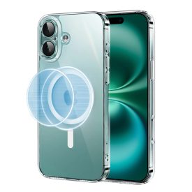   iPhone 16 Plus Tok - Ugreen Classy Clear Magnetic - Átlátszó
