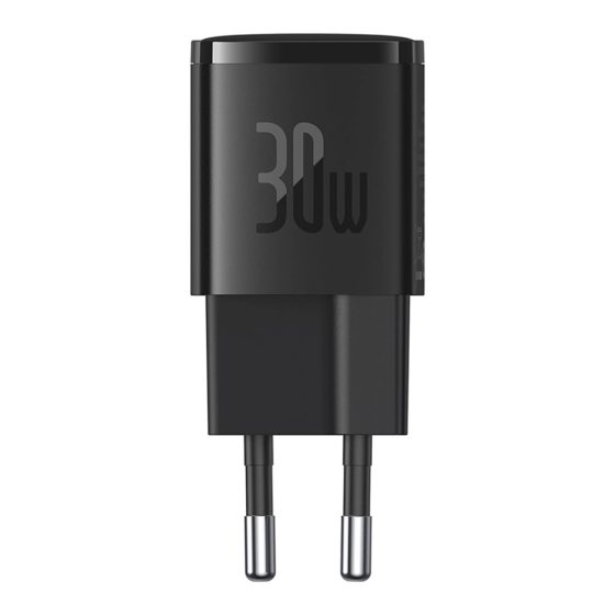 Baseus Cube Pro Hálózati Töltő 30W - USB-C - Fekete