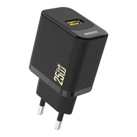 Dudao A27S GaN Hálózati Töltő 25W - USB-A - Fekete Dudao A27S GaN Hálózati Töltő 25W - USB-A - Fekete