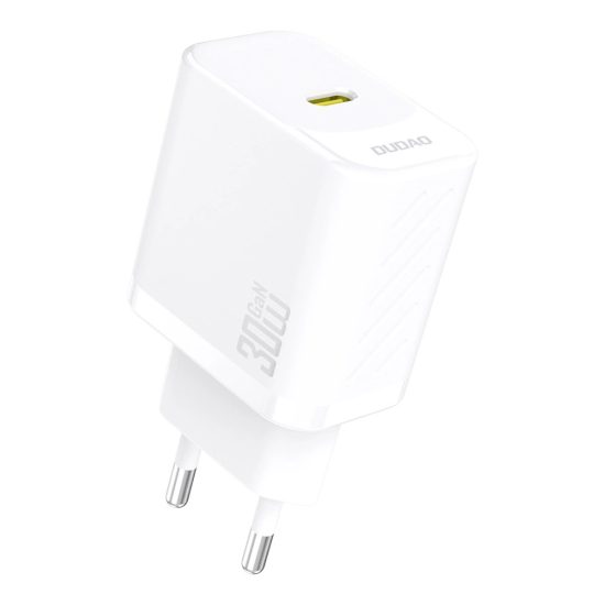 Dudao A27P GaN Hálózati Töltő 30W PD - USB-C - Fehér