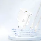 Dudao A27P GaN Hálózati Töltő 30W PD - USB-C - Fehér