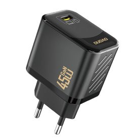 Dudao A28 GaN Hálózati Töltő 45W - USB-C - Fekete Dudao A28 GaN Hálózati Töltő 45W - USB-C - Fekete