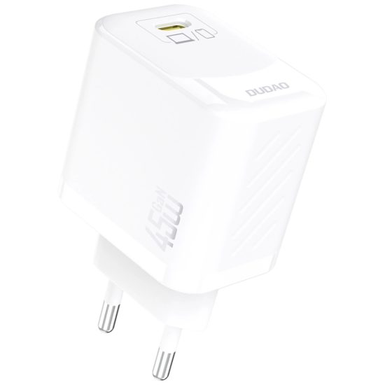Dudao A28 GaN Hálózati Töltő 45W - USB-C - Fehér