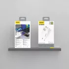 Dudao A29 GaN Hálózati Töltő 65W - 2xC + A - Fehér
