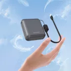 Dudao K22+ Ultra-Compact Power Bank 10000mAh 22.5W - Szürke