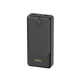  Dudao K10 Power Bank - 10000mAh 2.4A - 2x USB-A - 3C CCC - Fekete