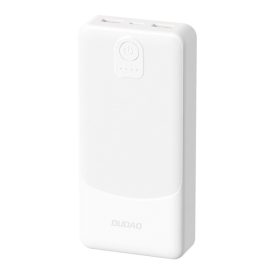 Dudao K10Pro Power Bank 20000mAh - 2x USB-A - Fehér Dudao K10Pro Power Bank 20000mAh - 2x USB-A - Fehér