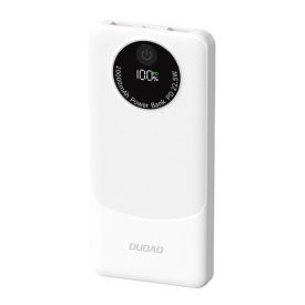   Dudao K12 Power Bank - 10000mAh PD22.5W - 2x USB-A + USB-C - Fehér