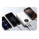 Dudao K12Pro Powerbank 20000mAh 22.5W PD - 2x USB-A + USB-C - Fehér