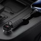 Acefast USB-C - USB-C Spirál Kábel - 1.2m 3A - Fekete