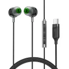 Acefast L5 Vezetékes In-Ear Fülhallgató USB-C 1.2m - Fekete