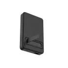 Wozinsky Powerbank 10000mAh - PD 22.5W Qi2 15W - 1xA + 1xC - Fekete