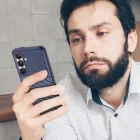 Samsung Galaxy S25 Tok - Thunder Case - Kék