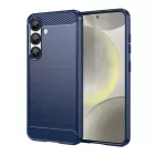 Samsung Galaxy S25 Tok - Carbon Case - Kék