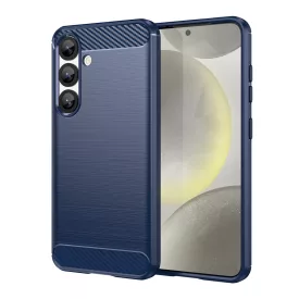 Samsung Galaxy S25 Tok - Carbon Case - Kék