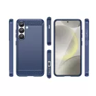 Samsung Galaxy S25 Tok - Carbon Case - Kék