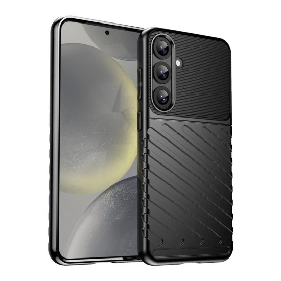 Samsung Galaxy S25+ Plus Tok - Thunder Case - Fekete