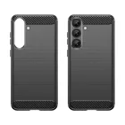 Samsung Galaxy S25+ Plus Tok - Carbon Case - Fekete