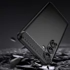 Samsung Galaxy S25+ Plus Tok - Carbon Case - Fekete