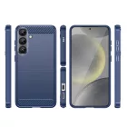 Samsung Galaxy S25+ Plus Tok - Carbon Case - Kék