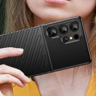 Samsung Galaxy S25 Ultra Tok - Thunder Case - Fekete