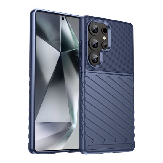 Samsung Galaxy S25 Ultra Tok - Thunder Case - Kék