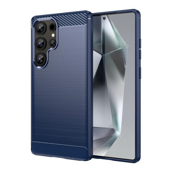 Samsung Galaxy S25 Ultra Tok - Carbon Case - Kék