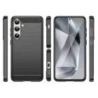 Samsung Galaxy S24 FE Tok - Carbon Case - Fekete
