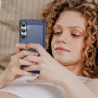 Samsung Galaxy S24 FE Tok - Carbon Case - Kék