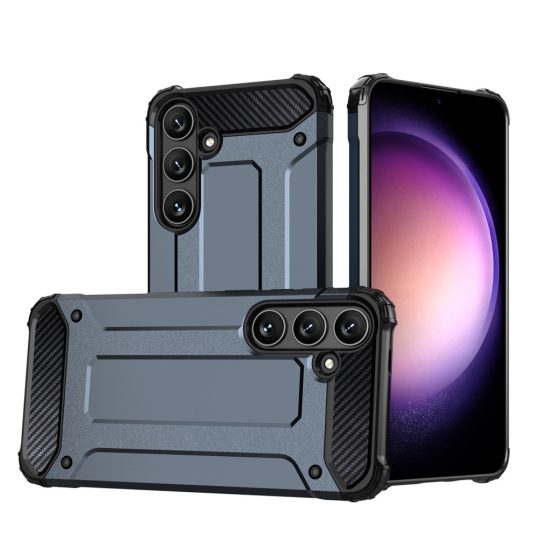 Samsung Galaxy A16 / A16 5G Tok - Hybrid Armor Case - Kék