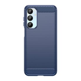 Samsung Galaxy A16 / A16 5G Tok - Carbon Case - Kék Samsung Galaxy A16 / A16 5G Tok - Carbon Case - Kék