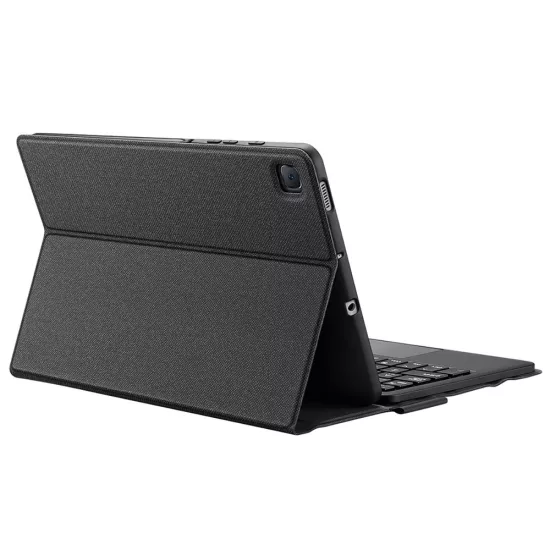 Samsung Tab S6 Lite Tok és Billentyűzet - Dux Ducis TK Keyboard Case - Fekete