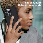 iPhone 16 Pro Tok - Tech-Protect Silicone MagSafe - Fekete