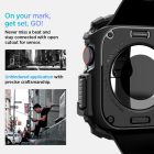 Apple Watch 10 (46mm) Tok - Spigen Rugged Armor - Fekete