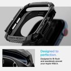 Apple Watch 10 (46mm) Tok - Spigen Rugged Armor - Fekete