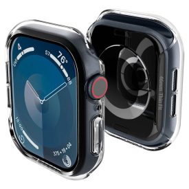 Apple Watch 10 (46mm) Tok - Spigen Thin Fit - Átlátszó Apple Watch 10 (46mm) Tok - Spigen Thin Fit - Átlátszó