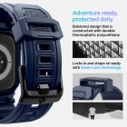 Apple Watch 10 (46mm) Tok és Szíj - Spigen Rugged Armor Pro - Kék