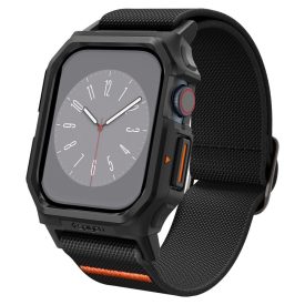 Apple Watch 10 (42mm) Tok és Szíj - Spigen Lite Fit Pro - Fekete   Apple Watch 10 (42mm) Tok és Szíj - Spigen Lite Fit Pro - Fekete
