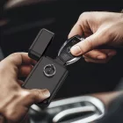 Tech-Protect KLR200 RFID Blokkoló Fém Autós Kulcstartó - Fekete