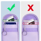 Tech-Protect KLR100 RFID Blokkoló Autós Kulcstartó - Lila