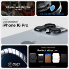 iPhone 16 Pro Tok - Spigen Tough Armor T AI MagFit - Fekete