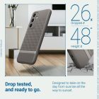 Samsung Galaxy S24 FE Tok - Spigen Caseology Parallax - Hamuszürke